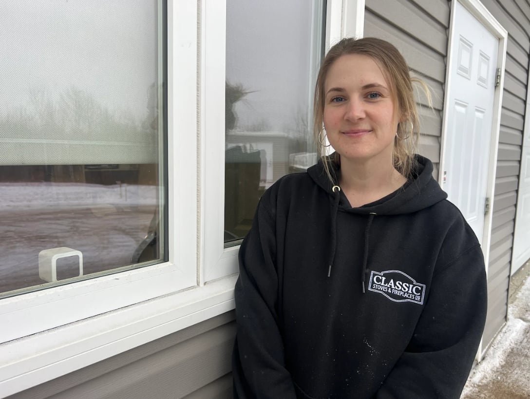 A woman posing for a photo