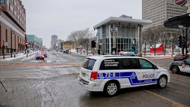 “Montreal Police Apprehend Knife-Wielding Suspect Near UQAM”