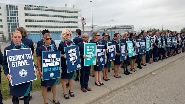 WestJet Flight Attendants’ Strike Threat Looms