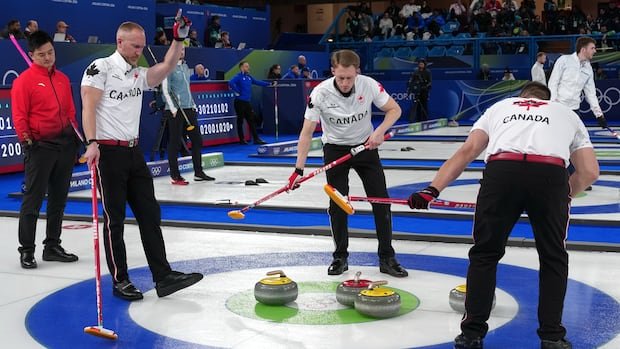 “Turbulent Weekend at Cortina Curling Olympic Stadium Sparks Controversy and Excitement”